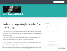 Tablet Screenshot of miniracconticinici.com